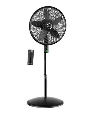 Lasko WhisperForce 18" Eco Quiet DC Pedestal Fan with Remote Control