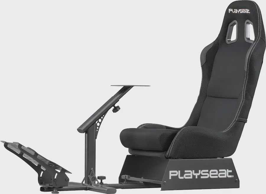 Playseat REM.00004 Evolution Sim Racing Cockpit | Comfortable Racing Simulator Cockpit | Compatible with All Steering Wheels &amp; Pedals on The Market | Supports PC &amp; Console | Actifit Edition