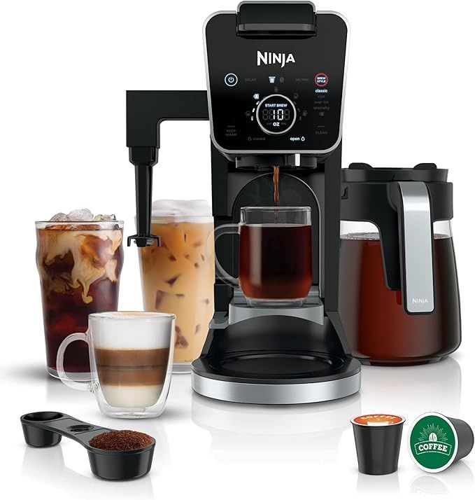 Ninja Specialty Drip Coffee Maker, DualBrew Pro, Black, CFP301