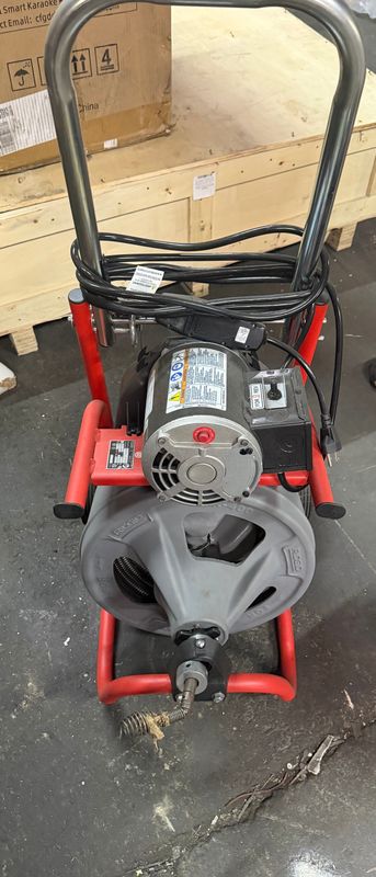 K-400 Drain Cleaning Snake Auger Machine, C-31 IW 3/8 in. x 50 ft. for parts