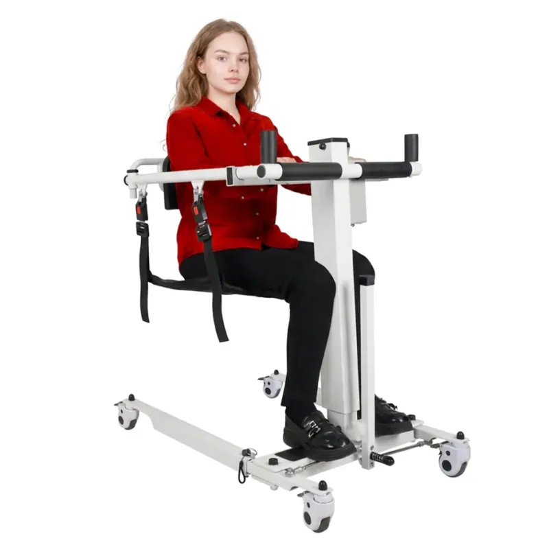 Achairgo AOPLYW07 Electric Patient Lift Transfer Chair, Transport Device for Elderly Home Use, Disability Aid Product for Adults, Caregiver Supplies