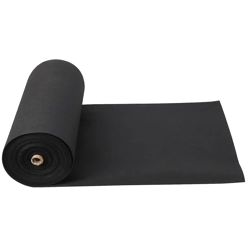 Garvee 6'x300' 6oz Double Layer Woven Weed Barrier Fabric - Heavy Duty for Gardens, Driveways &amp; Commercial Landscaping