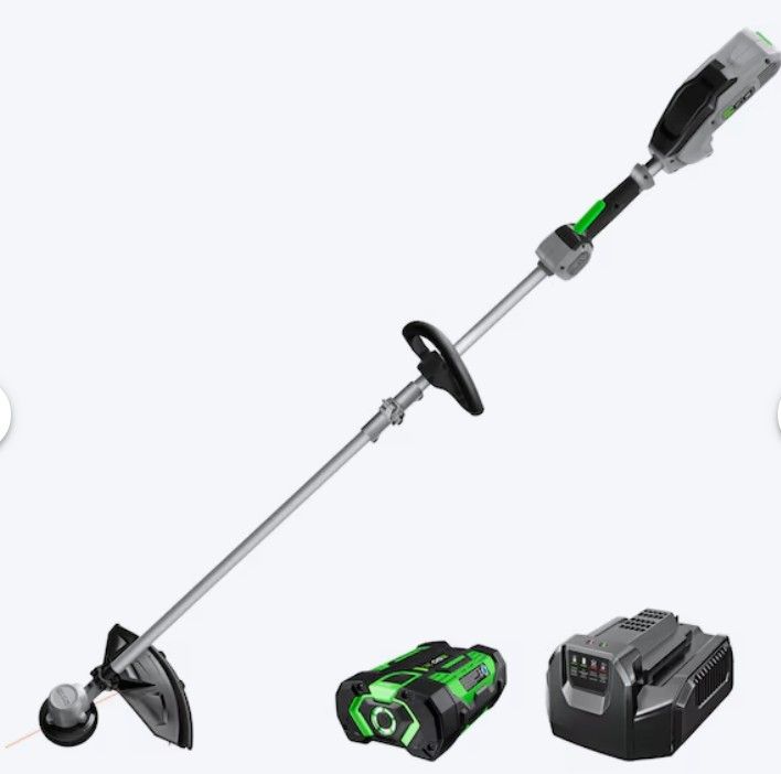 EGO Power+ 15 in. 56 V Battery String Trimmer Kit (w/ Battery &amp; Charger)