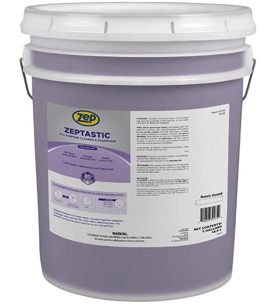 Zep Zeptastic All-Purpose Cleaner and Degreaser - 5 Gallon