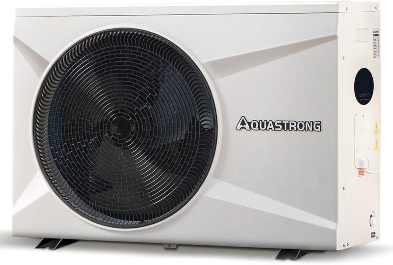 Swimming Pool Heater for Above Ground and Inground Pool 18'*39'*48" 75000BTU Inverter Pool Heat Pump, 15.8 High Energy Efficient, Smart WiFi Heating &amp; Cooling 220V