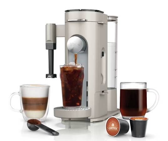 Ninja® Single-Serve Pods &amp; Grounds Specialty Coffee Maker Stone