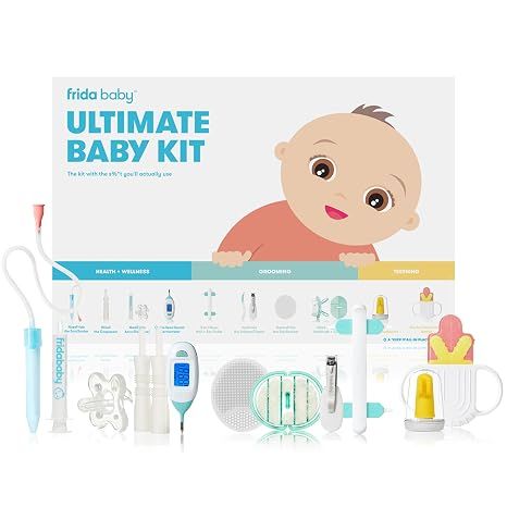 Frida Baby Ultimate Baby Kit, 10 Piece Newborn &amp; Infant Gift Set