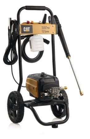 CAT 2200PSI Electric Pressure Washer Turbo Tip 13-Amp No Foam Cannon