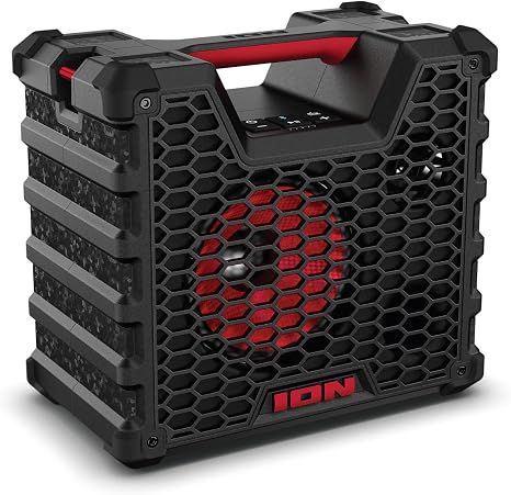 ION Audio Tailgater Tough - Rugged Portable All-Weather Wireless Bluet