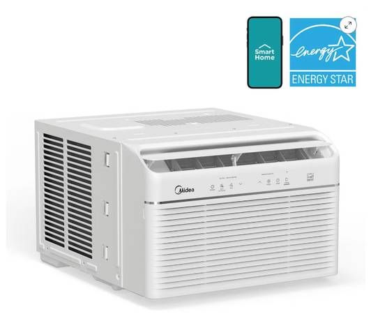 Midea 12,000 BTU Remote, Cool Only Inverter Window,New Energy Star