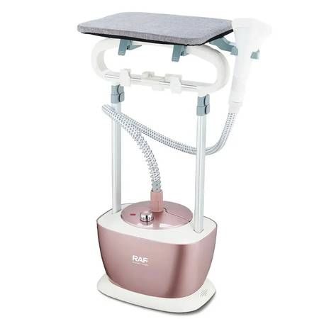 RAF 1.6L Standing Garment Steamer With Ironing Board 1300W