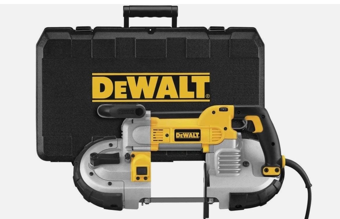 DEWALT DWM120K 10A 5" Deep Cut Portable Band Saw 1200W