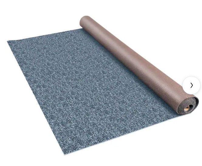 VEVOR - Marine Carpet 6 ft x 39.3 ft Marine Carpeting Marine Grade Carpet for Boats with Waterproof Back Outdoor Rug - Gray