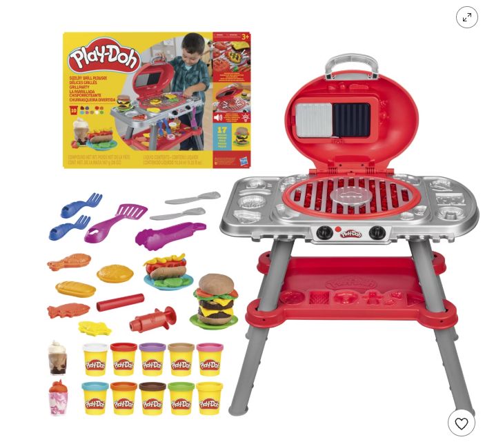 Play-Doh Sizzlin' Grill Playset - 27pc