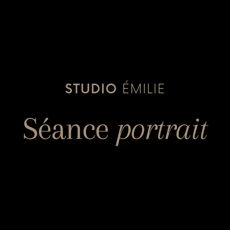Séance PORTRAIT