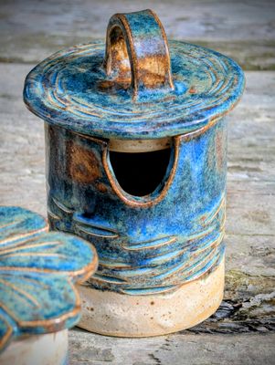 Ceramiczna cukierniczka handmade