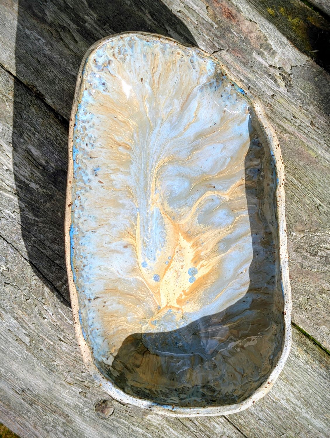 Ceramiczna miska Odcisk kamienia