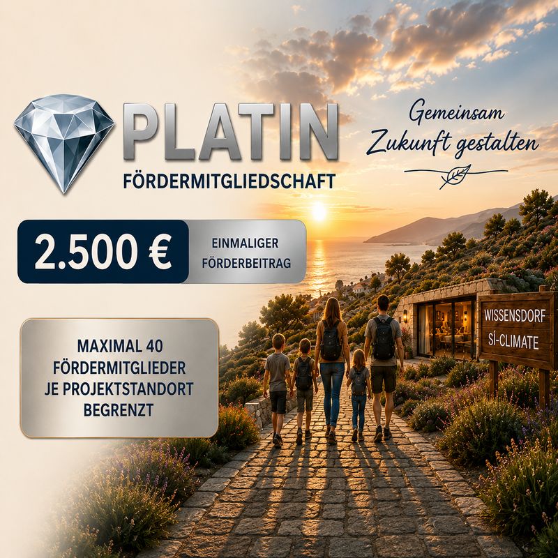 Platin Fördermitgliedschaft