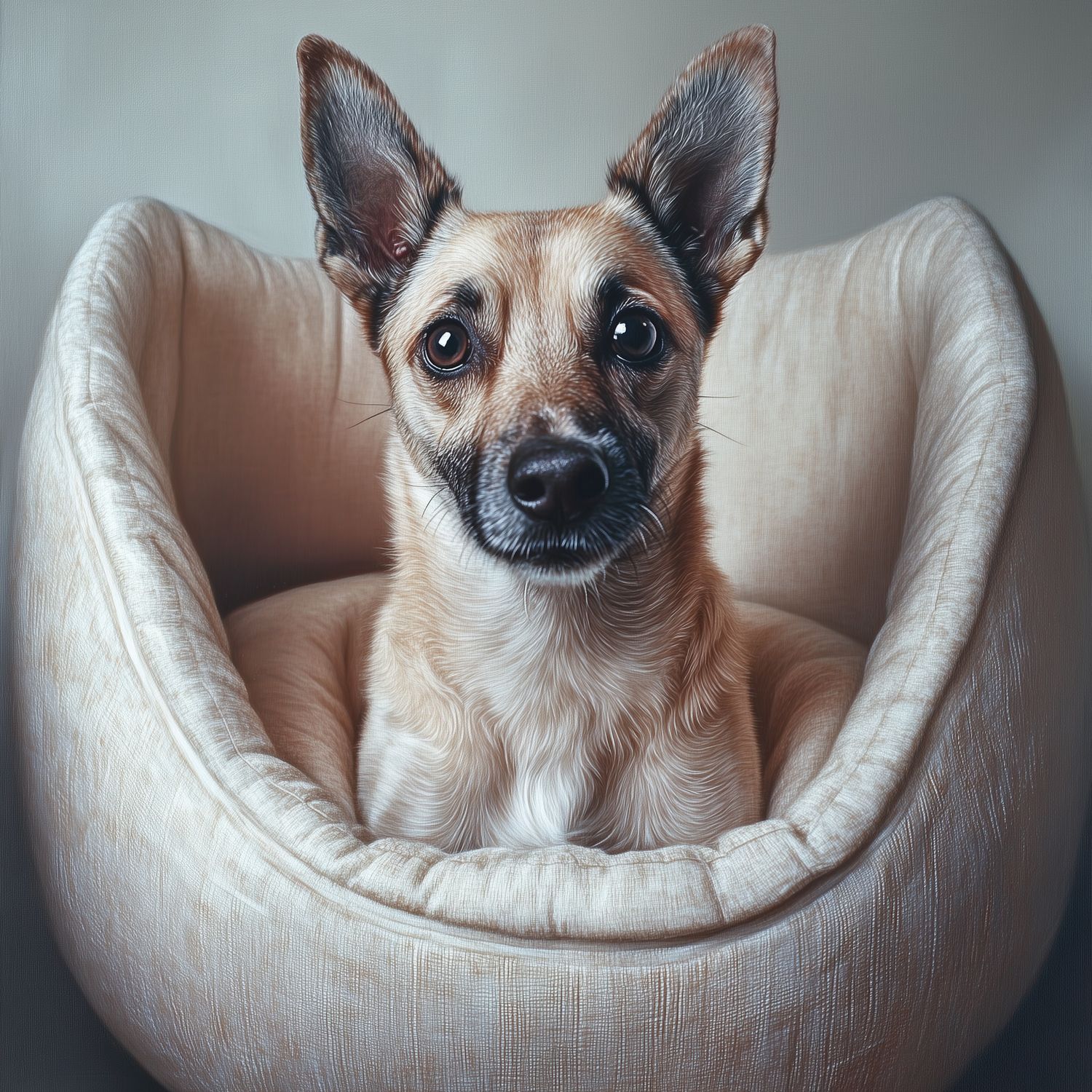 Cozy Plush Dog Bed