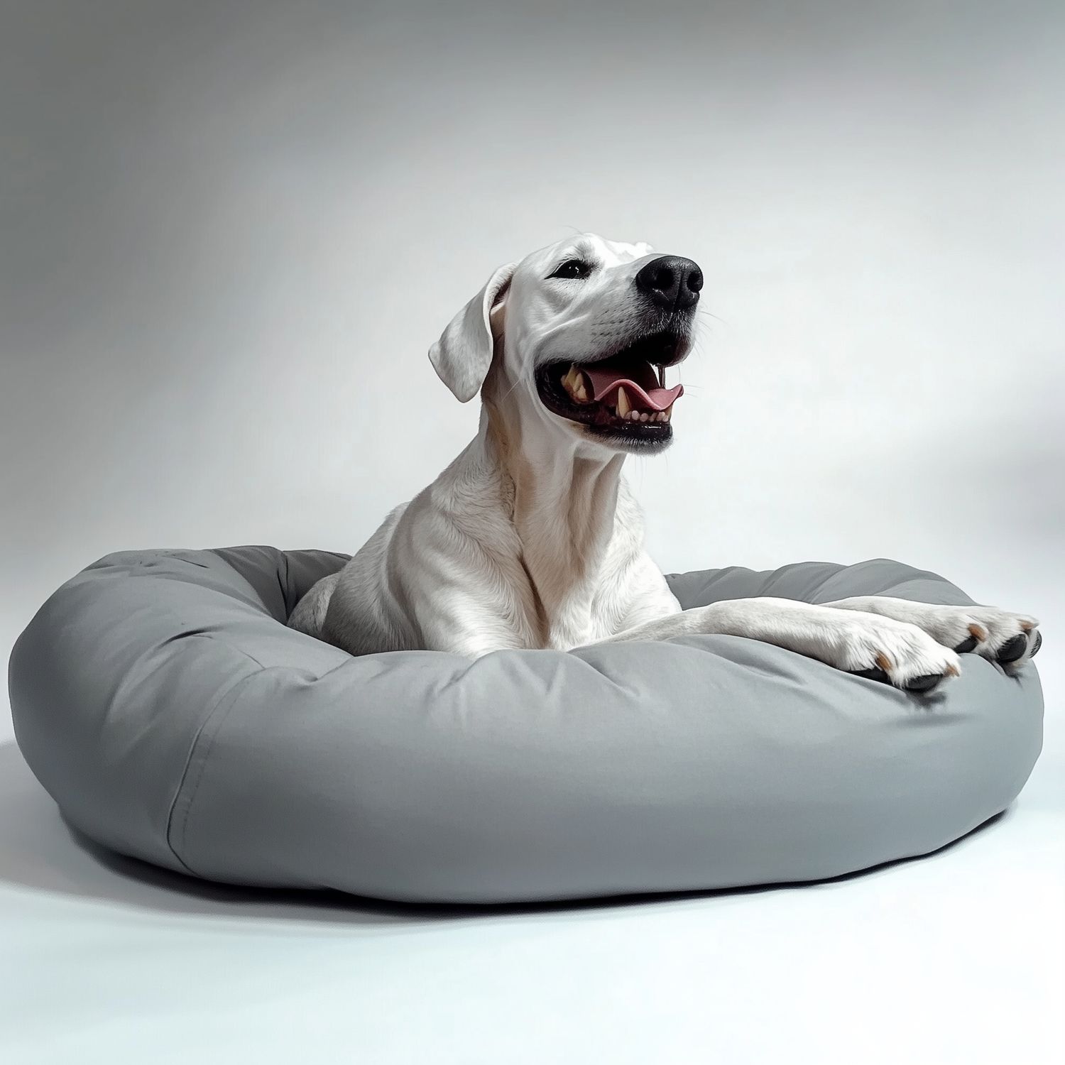 Plush Round Dog Bed