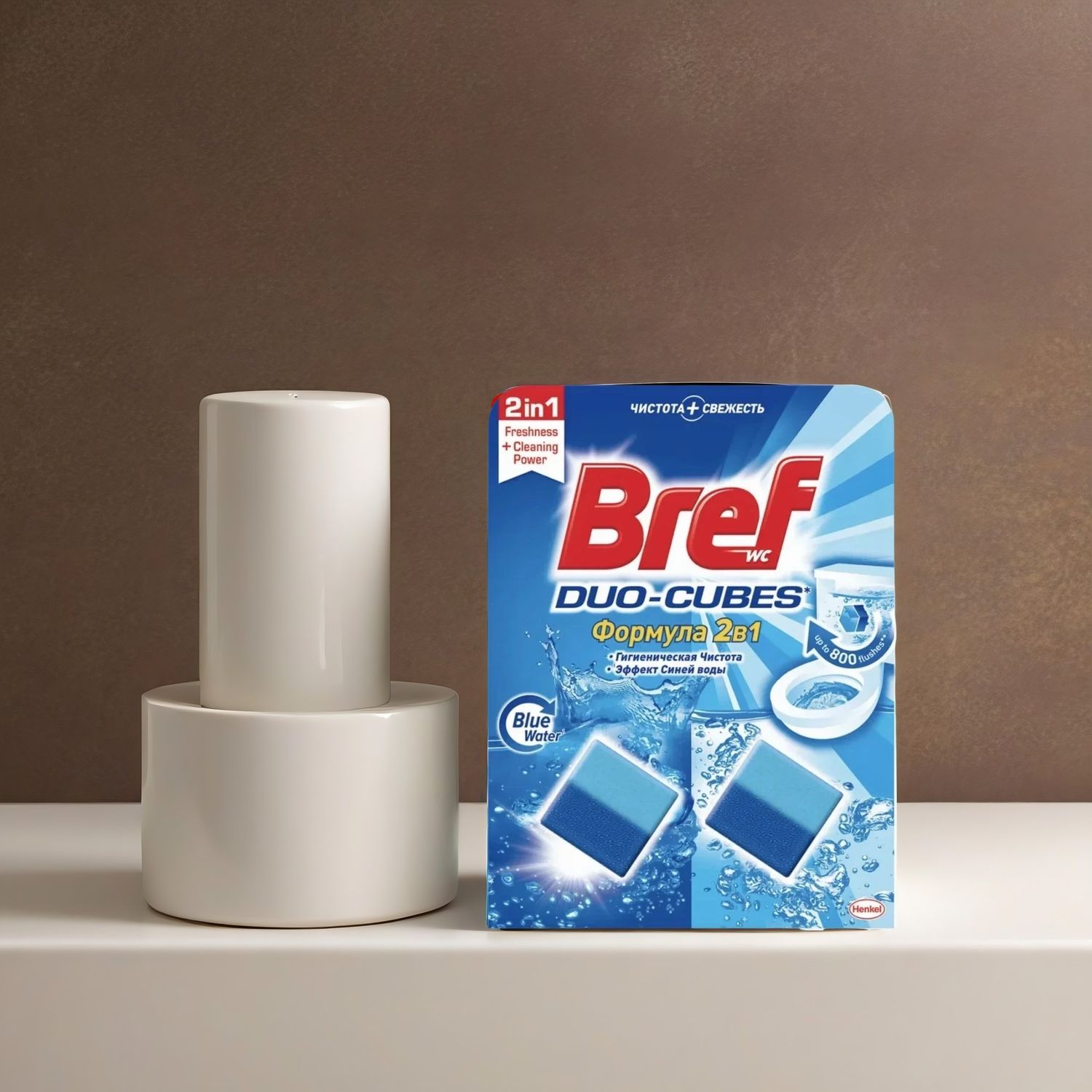 Кубики для унитаза &quot;Bref&quot; (2шт.)