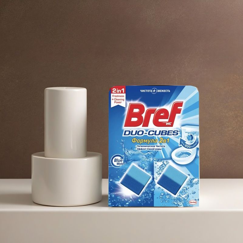 Кубики для унитаза &quot;Bref&quot; (2шт.)