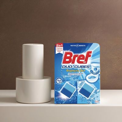 Кубики для унитаза &quot;Bref&quot; (2шт.)