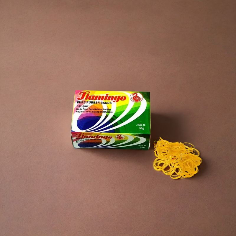 Резинки Flamingo Pure Rubber Bands для денег, 50 г
