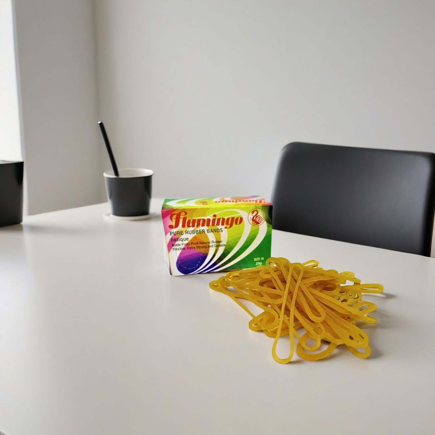 Резинки Flamingo Pure Rubber Bands для денег, 100 г