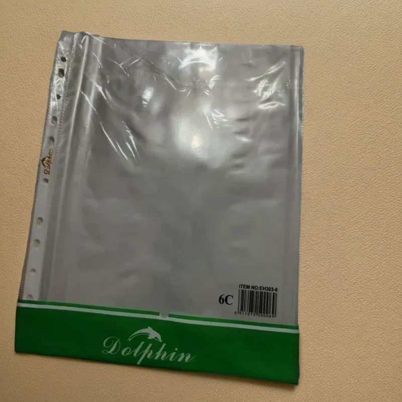Мультифора Dolphin ( файл прозрачный) А4 20мкр