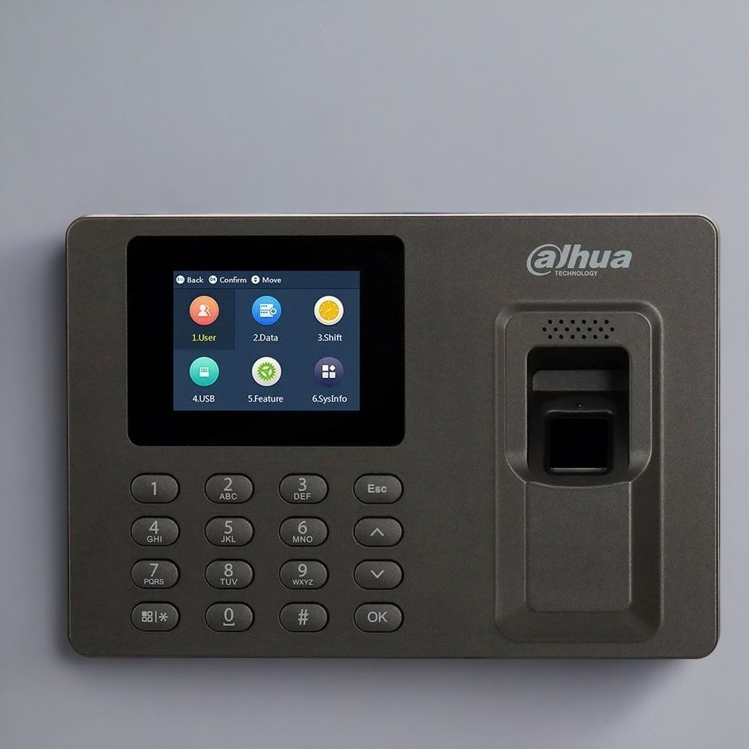 Автономный RFID cчитыватель Dahua ASA1222E Идентификация: пароль, отпечаток пальца
