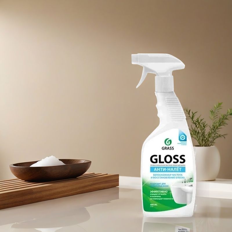 Чистящее средство для ванной комнаты Grass Gloss Анти-налет 600мл