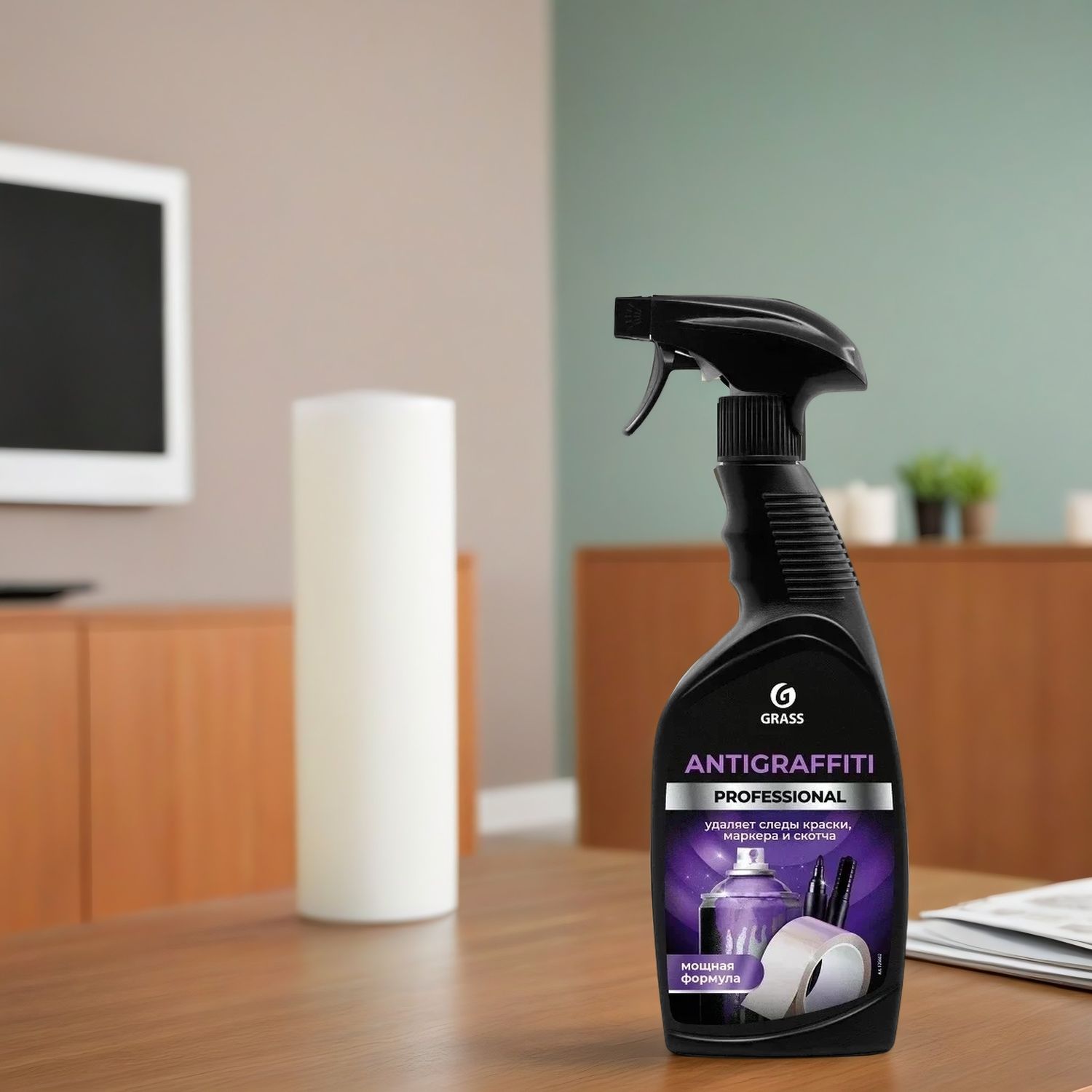 Средство для удаления пятен Grass &quot;Antigraffiti&quot; Professional 600мл