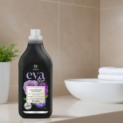 Кондиционер для белья EVA black reflection концентрированный 1,8л GRASS