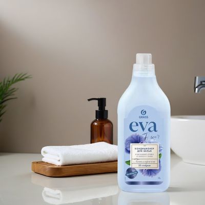 Кондиционер для белья EVA flower концентрированный 1л GRASS