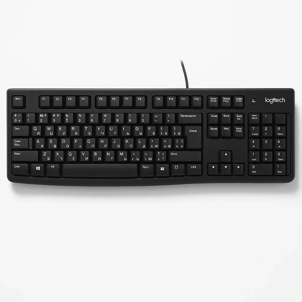 Клавиатура проводная &quot;Logitech&quot; (K120)