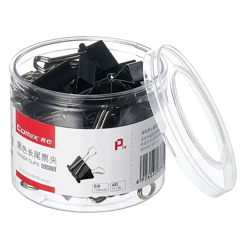 Comix Binder Clip B3629 BLK