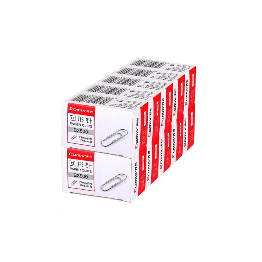 Comix,Clips 29mm(1000/box), nickel B3500