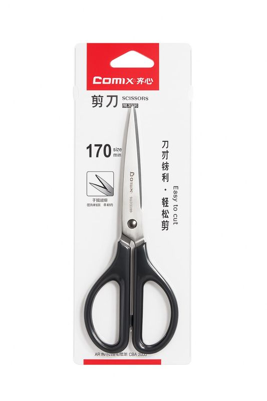 Comix,Scissor 6 3/4(170mm),ASS B2715 - ножницы