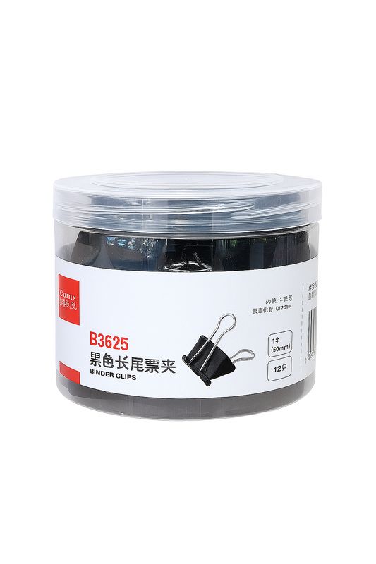 Зажим канцелярский 50mm "Comix" ( B3625 )