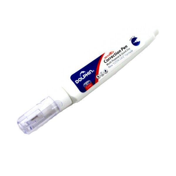 Ручка-корректор "Дельфин" (замазка)