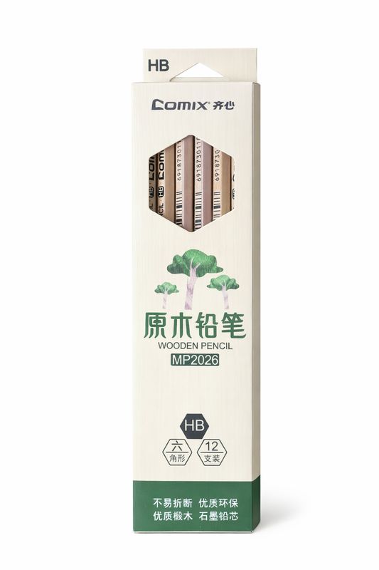 Карандаш простой "Comix" (MP2026)- 12шт