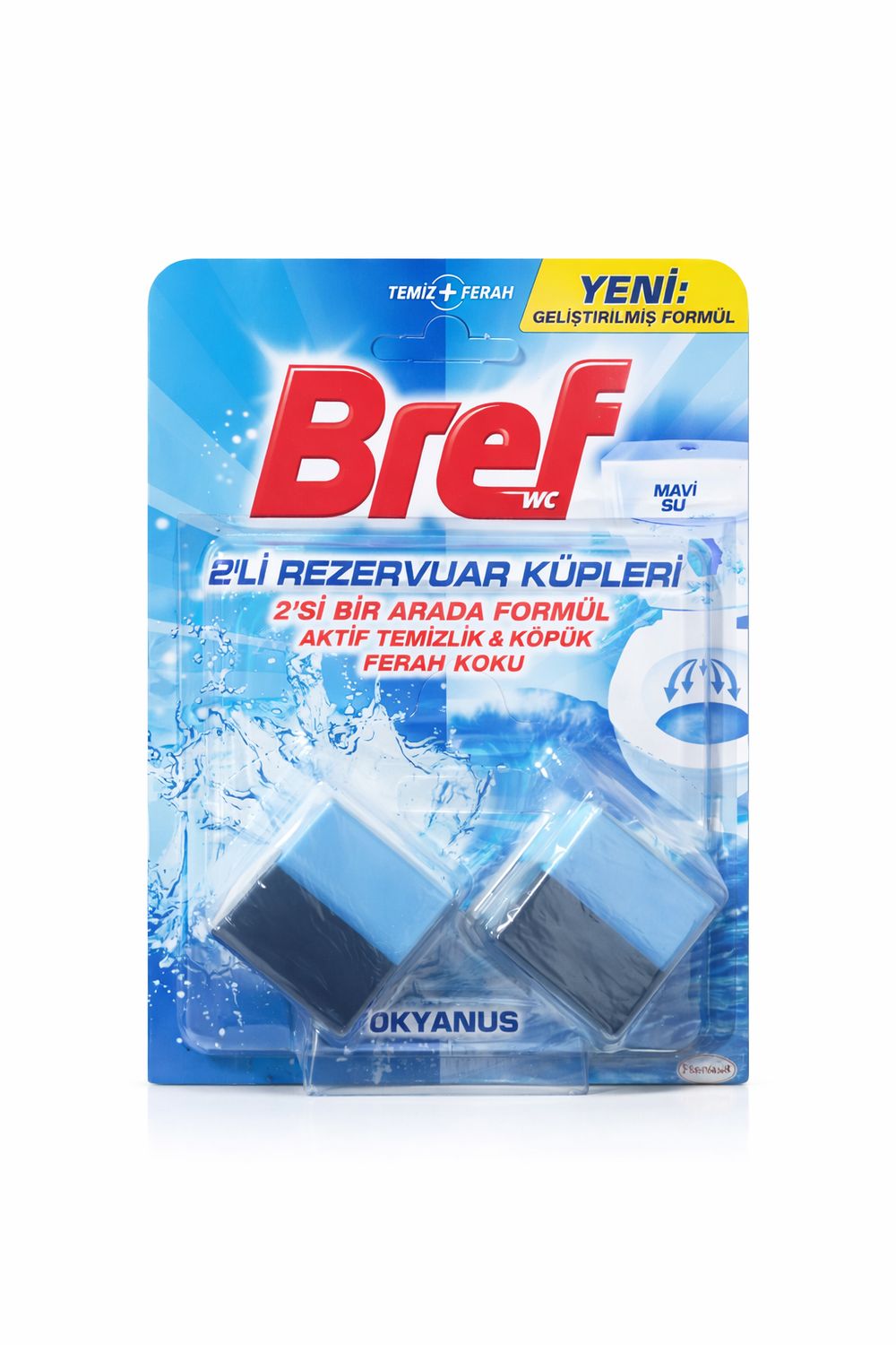 Кубики для унитаза "Bref" (2шт.)