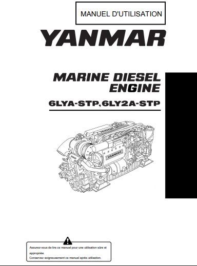manuel d&#39;entretien Yanmar 6LYA STP