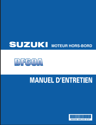manuel d&#39;atelier Suzuki DF60A français 2010