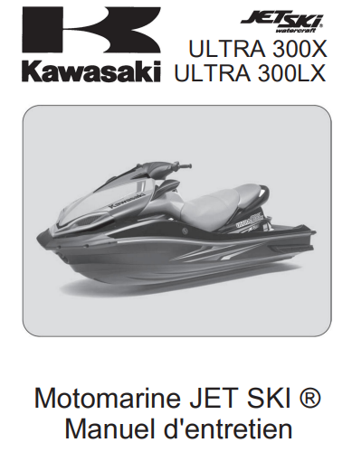 manuel d&#39;atelier Kawasaki Ultra 300 2011 français