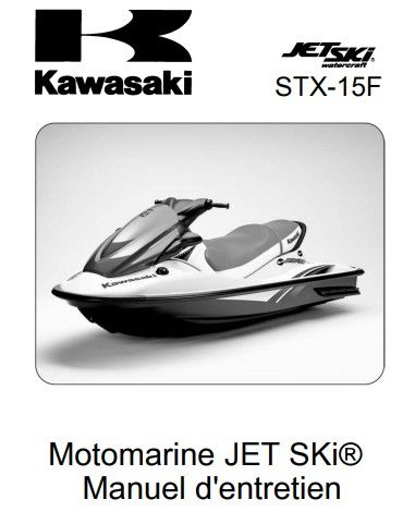 manuel d&#39;atelier Kawasaki STX 15F 2011