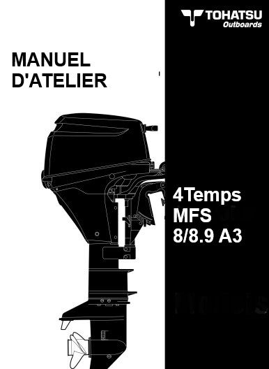 Manuel d&#39;atelier Tohatsu MFS 8 9,8 A3 français