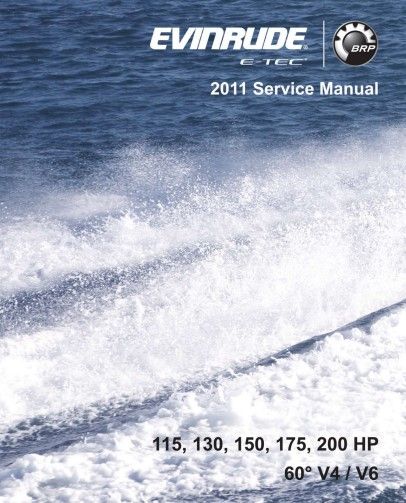 manuel d&#39;atelier Evinrude V4 et V6 115 à 200cv 2011 français