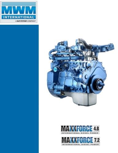 Manuel d&#39;atelier MWM Maxxforce 4.8 7.2 2008 français